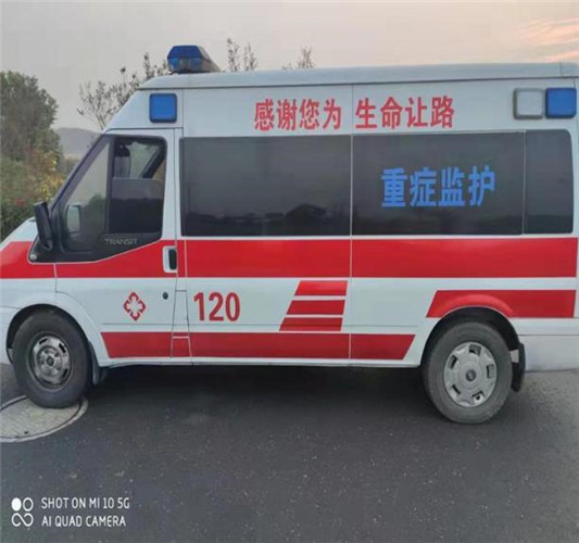 龙门镇救护车出租服务案例3